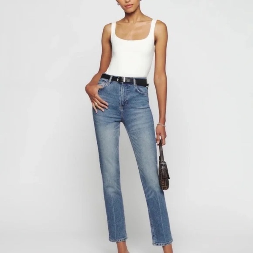 Reformation High Rise Classic Denim Jeans